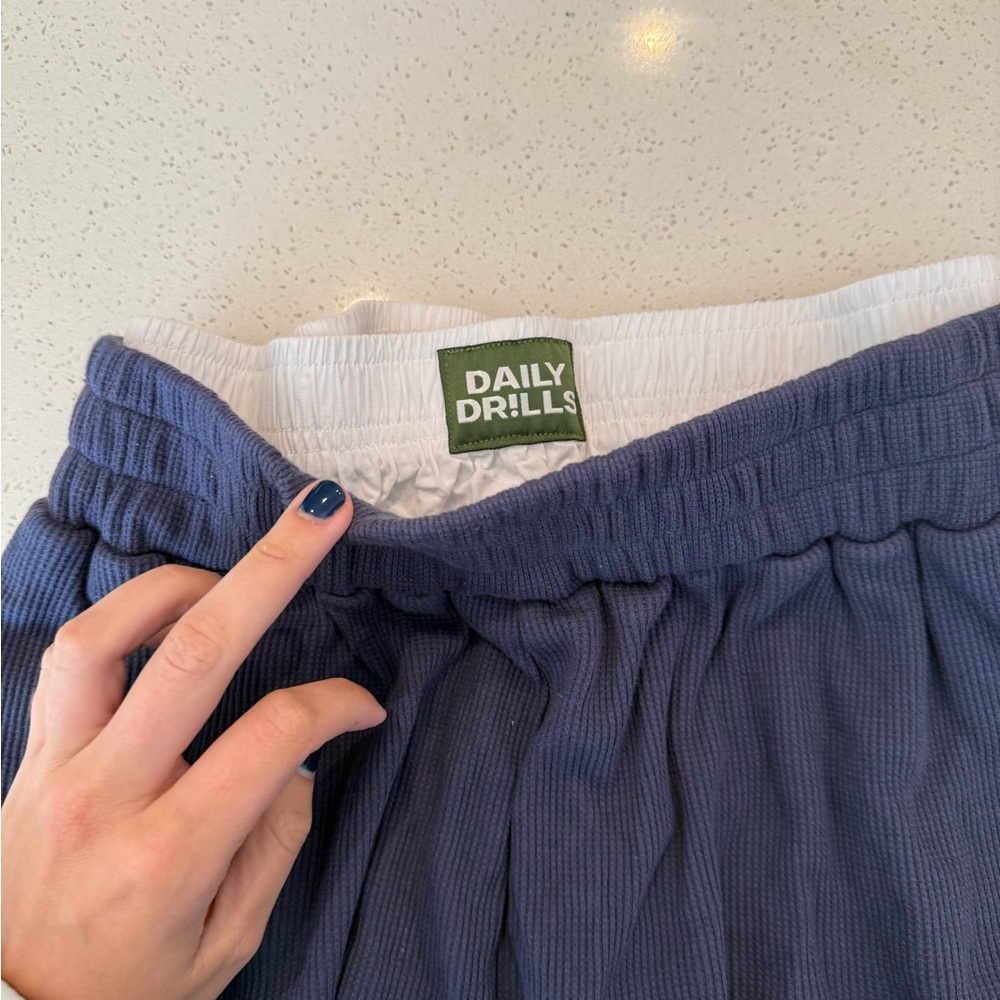 Daily Drills Navy Women's Shorts - Picture 3 of 3